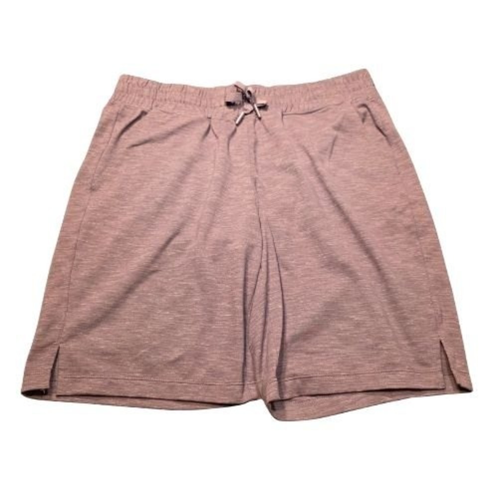 Mondetta Shorts Mens M Heathered Mauve Purple Lightweight Fitness Athleisure